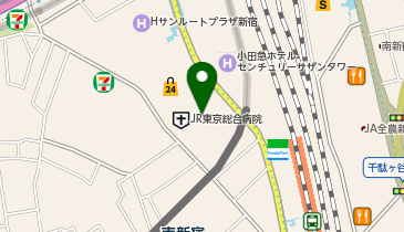 タリーズコーヒー JR東京総合病院店の地図画像