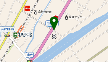 タリーズコーヒー 八十二銀行伊那北店の地図画像