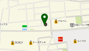 タリーズコーヒー KOMATSU店の地図画像