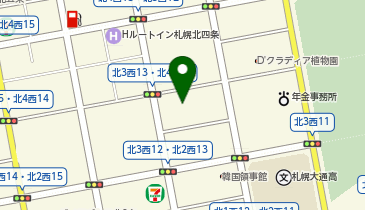 エニタイムフィットネス 札幌植物園店の地図画像