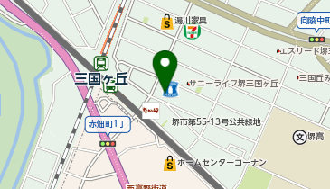 エニタイムフィットネス 三国ケ丘店の地図画像