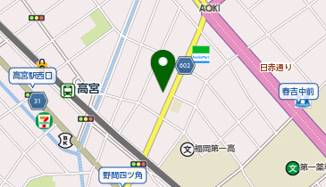 エニタイムフィットネス 高宮店の地図画像