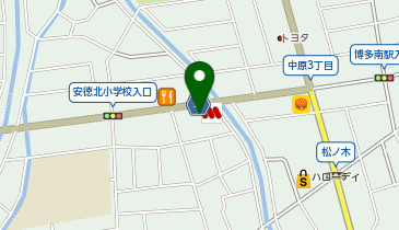 エニタイムフィットネス 那珂川店の地図画像