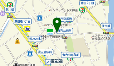 エニタイムフィットネス 渡辺通3丁目店の地図画像