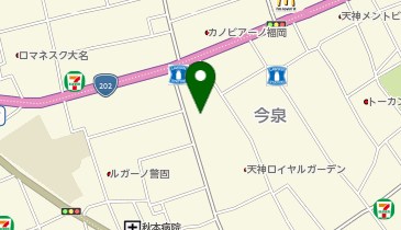 エニタイムフィットネス 福岡今泉店の地図画像