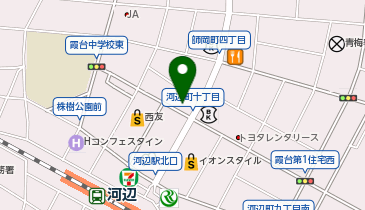 エニタイムフィットネス 河辺店の地図画像