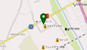 エニタイムフィットネス 交野星田北店の地図画像