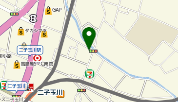 エニタイムフィットネス 二子玉川店の地図画像