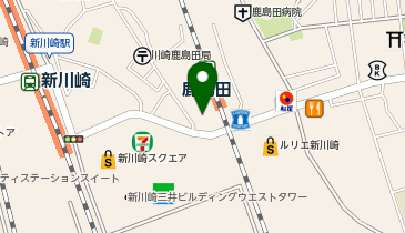 エニタイムフィットネス 鹿島田店の地図画像