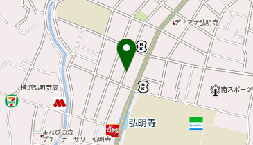 エニタイムフィットネス 横浜弘明寺店の地図画像