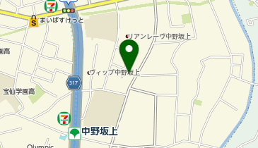 エニタイムフィットネス 中野坂上中央店の地図画像