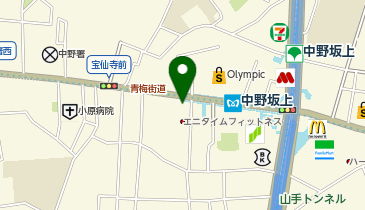 エニタイムフィットネス 中野坂上店の地図画像