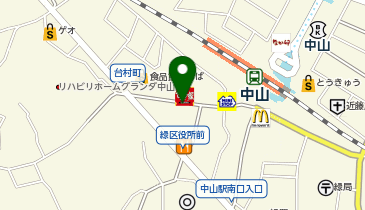 エニタイムフィットネス 中山店の地図画像