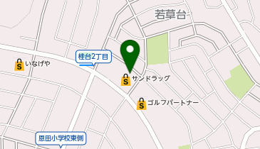 エニタイムフィットネス 若草台店の地図画像