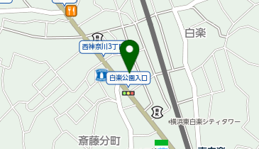 エニタイムフィットネス 東白楽店の地図画像