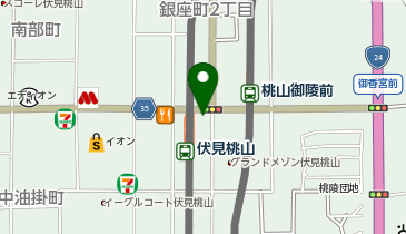 エニタイムフィットネス 伏見桃山店の地図画像