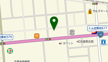 エニタイムフィットネス 北見店の地図画像