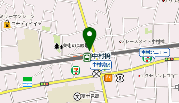 エニタイムフィットネス 中村橋駅前店の地図画像