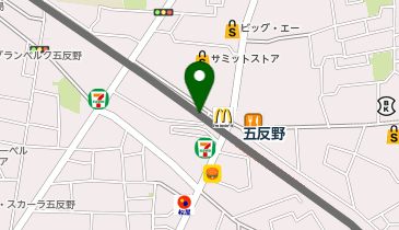 エニタイムフィットネス 五反野店の地図画像