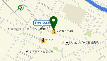 エニタイムフィットネス 前野町店の地図画像