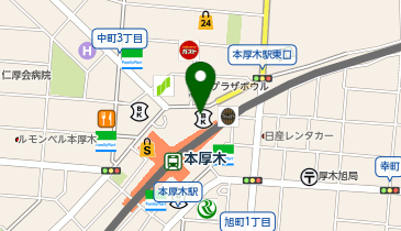 エニタイムフィットネス 本厚木店の地図画像