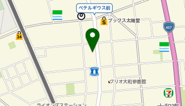 エニタイムフィットネス 大和店の地図画像