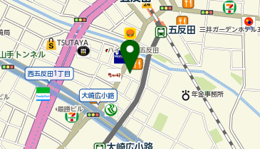 エニタイムフィットネス 五反田駅前店の地図画像