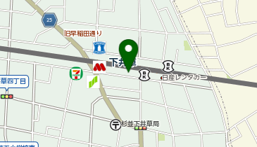 エニタイムフィットネス 下井草店の地図画像