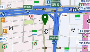 エニタイムフィットネス 西本町店の地図画像