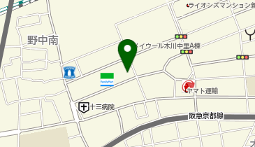 エニタイムフィットネス 新大阪木川西店の地図画像