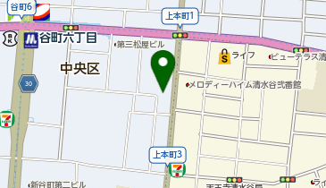 エニタイムフィットネス 上町店の地図画像