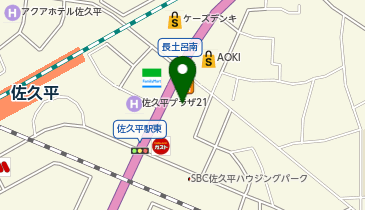 エニタイムフィットネス 佐久平駅前店の地図画像