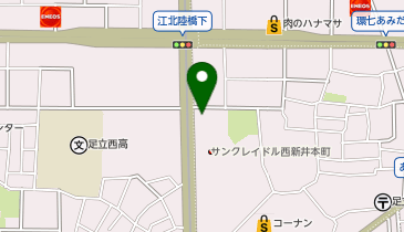 エニタイムフィットネス 江北店の地図画像