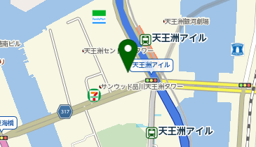 エニタイムフィットネス 天王洲アイル店の地図画像