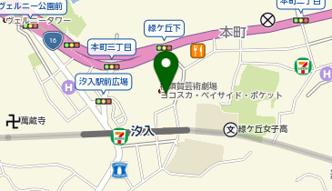 エニタイムフィットネス 横須賀汐入店の地図画像