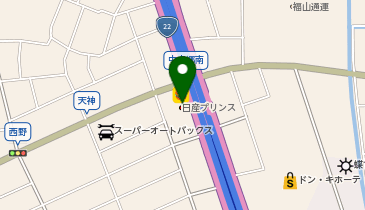 エニタイムフィットネス 西春店の地図画像