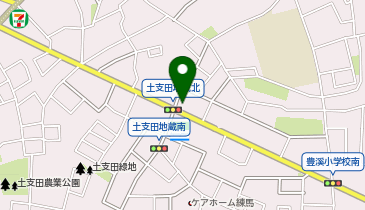 エニタイムフィットネス 練馬土支田店の地図画像