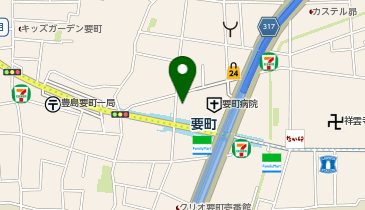 エニタイムフィットネス 要町店の地図画像