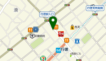 エニタイムフィットネス 行徳店の地図画像