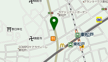 エニタイムフィットネス 東松戸店の地図画像