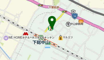 エニタイムフィットネス 下総中山店の地図画像