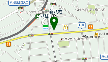 エニタイムフィットネス 松戸八柱店の地図画像