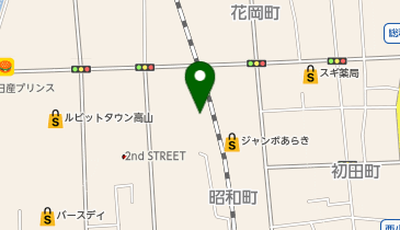 エニタイムフィットネス 高山店の地図画像