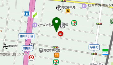 エニタイムフィットネス 高松丸亀町店の地図画像