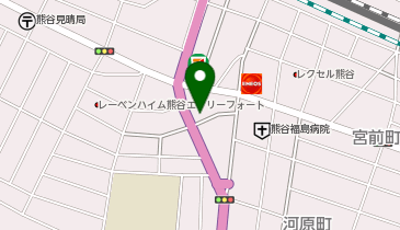 エニタイムフィットネス 熊谷店の地図画像