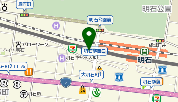 エニタイムフィットネス 明石駅前店の地図画像