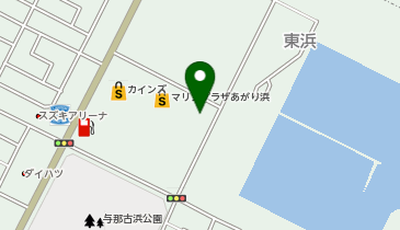 エニタイムフィットネス マリンプラザあがり浜店の地図画像