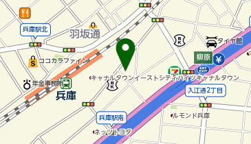 エニタイムフィットネス 兵庫駅前店の地図画像