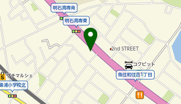 エニタイムフィットネス 明石魚住店の地図画像