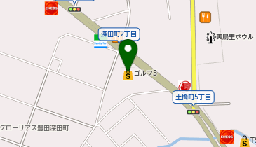 ゴルフ5 豊田インター店の地図画像